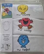 MR.MEN Short Sleeve Bodysuit