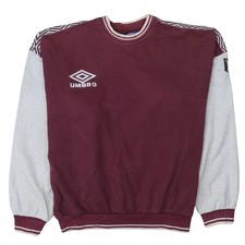 Umbro Men's Red Crew Neck
