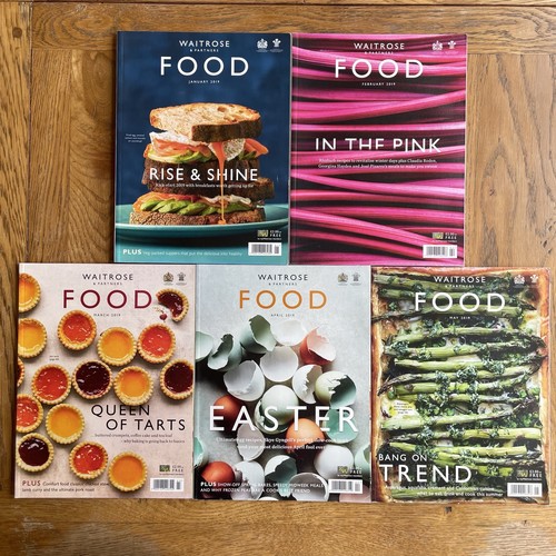 Waitrose food magazines - x,