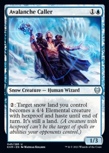 Avalanche caller foil - avalanche,