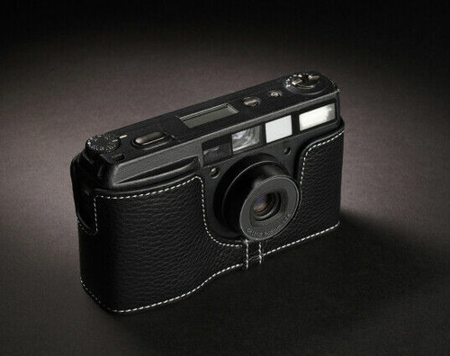Leather half case for - leather, ricoh