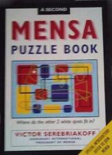 A Second Mensa Puzzle Book By  Victor Serebriakoff. 9781851523849