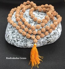Genuine 8mm Rudraksha Mala