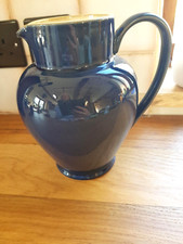 Denby Classics, large blue jug, possibly Cottage Blue