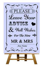 Lilac Guest Book Wish Tree