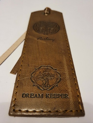 Leather bookmark tree life - of,