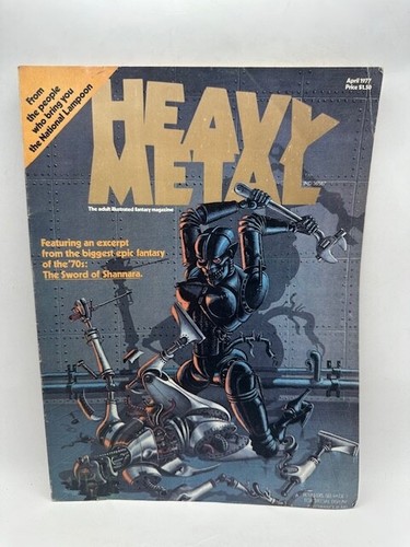 Heavy metal magazine april - magazine,