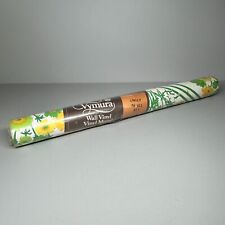 Vintage Vymura Wall Vinyl Mural Floral Wallpaper Linsey 10m x  1 Roll NOS