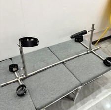 Bondage Furnitures BDSM Stainless Steel BDSM Handcuffs Ankle Rack Big Frame BDSM