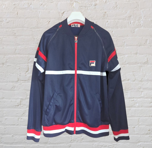 Fila retro navy blue vintage - fila,