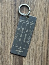 Cliff Richard 30th Anniversary World Tour 1988 VIP Metal Ticket Key Ring Rare ! 