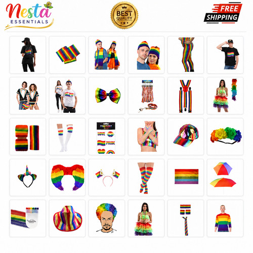 Vibrant rainbow pride - rainbow, costume