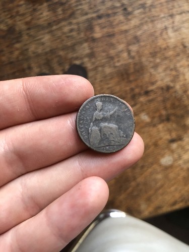 1825 george copper farthing - 1825,