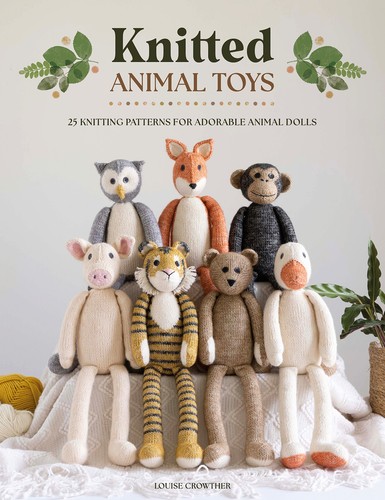 Knitted animal toys - by, louise
