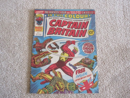Captain britain comics 1 - captain,