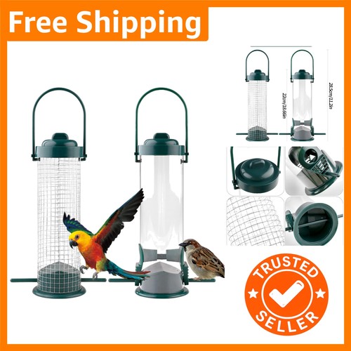 Metal wild bird feeder with - feeder,