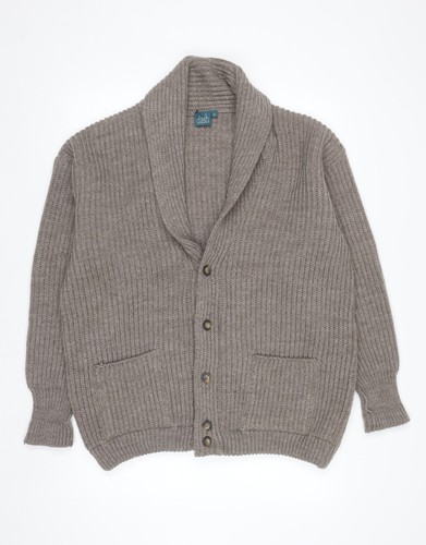 Dash men beige chunky - chunky, knit