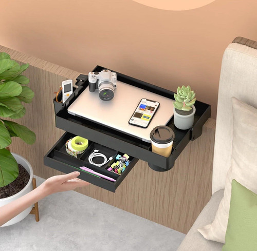 Folding bedside shelf - shelf, bunk