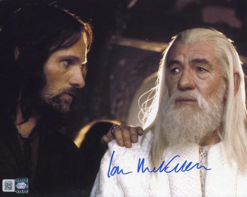 Ian mckellen signed - mckellen, lord