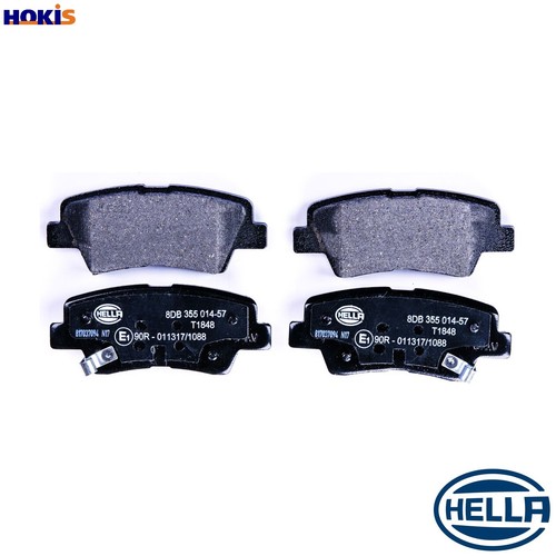 Brake pad set - brake, 8db