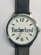 Mens Timberland Watch Large Face TB08AV Working Battery In Used