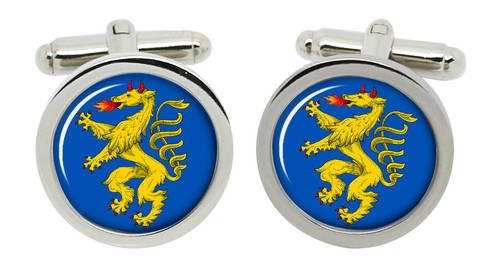 Heraldic panther cufflinks - panther,