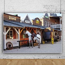 Western Cowboy Backdrop Wild West Photo Background Portrait Photography Props...