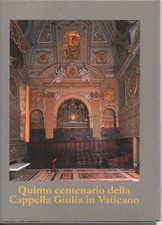 2013 Vatican 5 Postcards Cappella Giulia in Pack Used MF63752