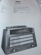 Wiring Diagram N Radio Saba