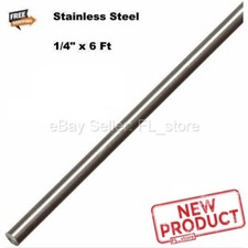 1/4 In x 6 Feet Stainless