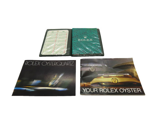 Rolex vintage booklet - rolex, set