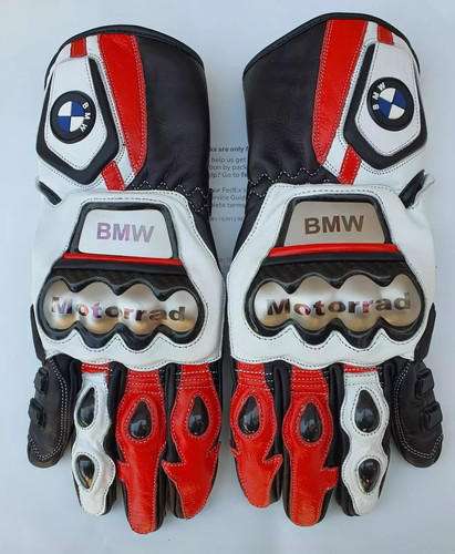 Bmw motorrad leather gloves - bmw,