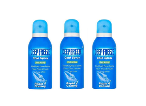 Deep freeze cold - freeze, spray