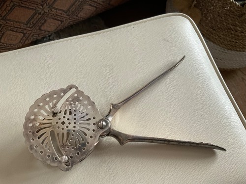 Antique silver plated lemon - plated,