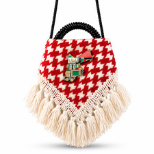 Keffiyeh Car Charm Jordan Rear