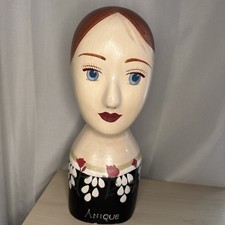 Vintage Millinery Plaster Head