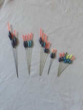 Malman Match Pole Carp Fishing Pole Floats Joblot Roob Adam Slap 20 In Total