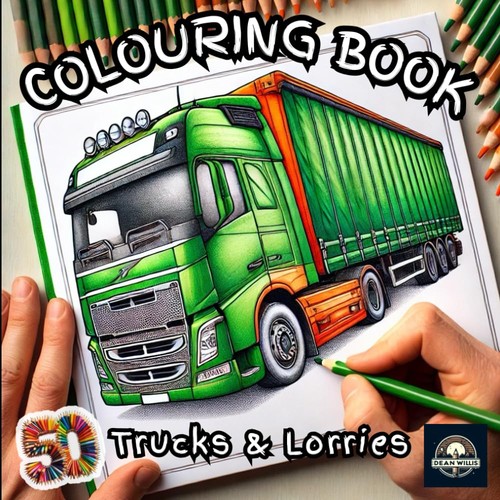 Trucks and lorries colouring - lorries,
