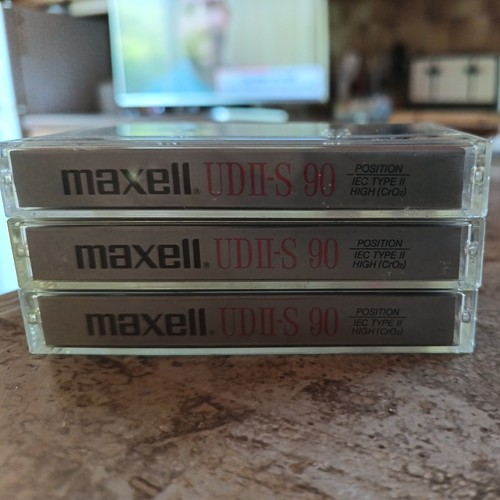Maxell udii used blank - udii-s, c-90
