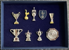 Tottenham Hotspurs Domestic & European Trophy Winners 9 Pin Badge Box Set
