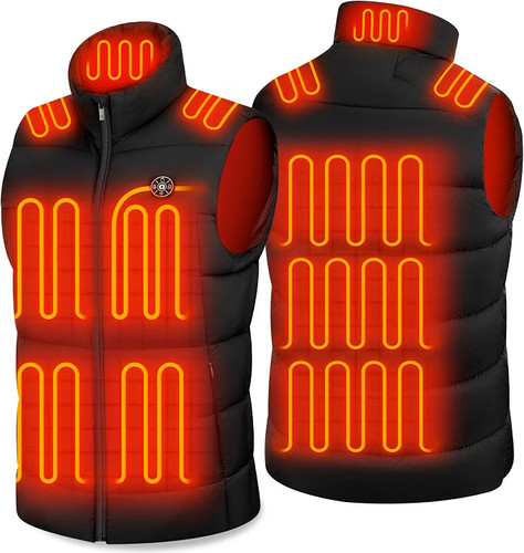 Heated gilet men - size, l