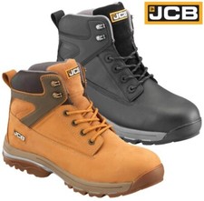 JCB Mens S3 Waterproof Steel