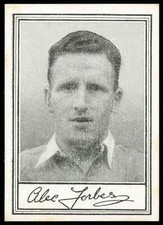 Barratt - 'Famous Footballers A.1' (1953) - A. Forbes (Arsenal)
