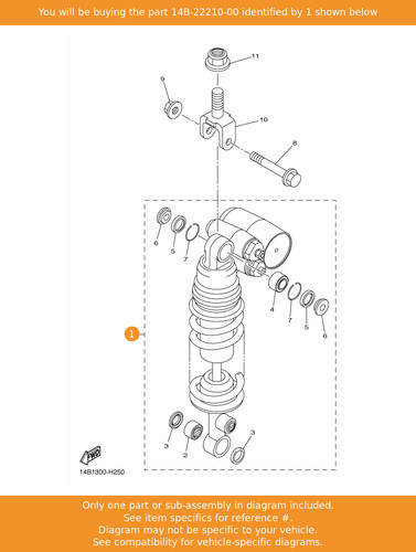 Yamaha shock absorber assy - yamaha,