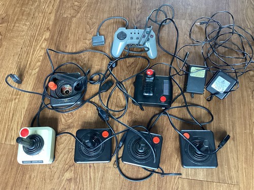 Retro gaming controllers - retro,