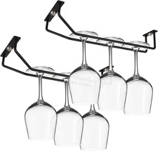 10.8 Inch Black Wine Glass