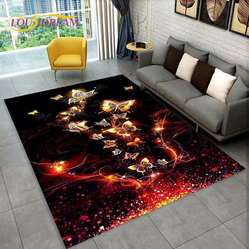 Butterfly floor rugs - 3d,