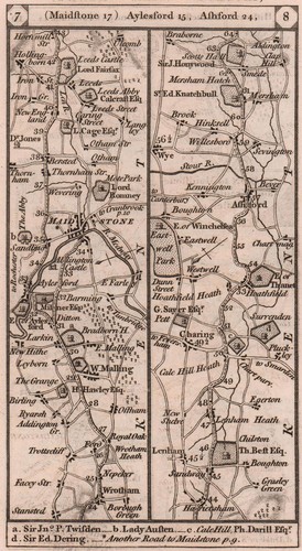 Wrotham-Aylesford-Maidstone-As