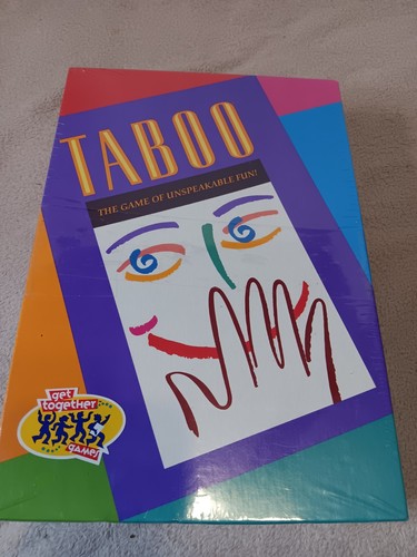 New vintage 1989 taboo game - new,