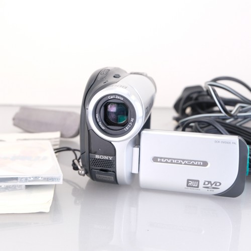 Sony handycam dcr - sony, dcr-dvd92e